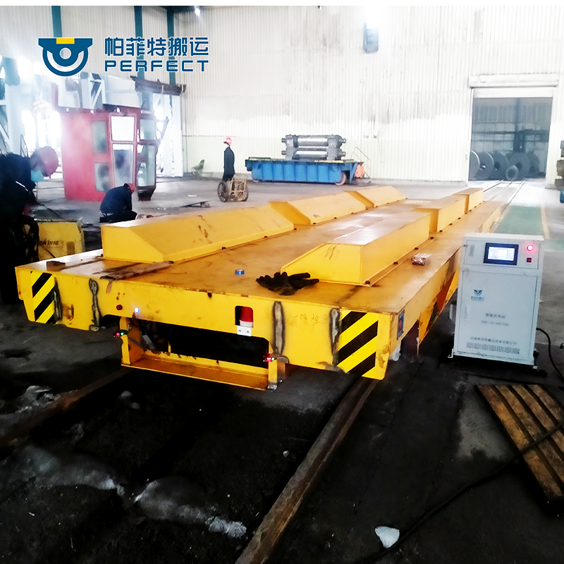 Galvanized production line rail car