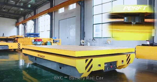 Scissor Rail Transfer Cart Smelter Transfer Trolley Die Transfer Trolley BXC 10T