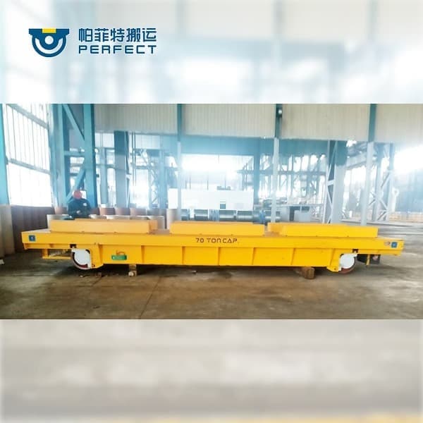 Steel Rail Trolley Steel Transfer Rail Cart Transfer Cart With Coil Holder BXC 10T