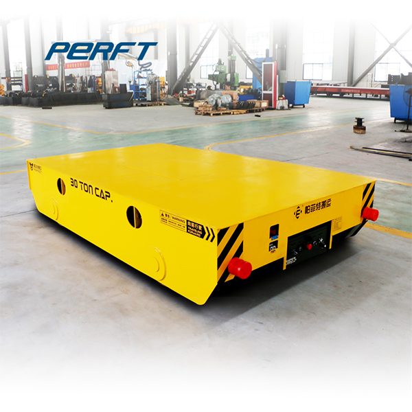 Factory Transport System 15 Ton Rail Transfer Cart