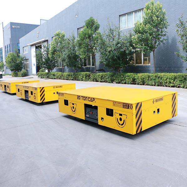 Electric Transfer Cart for Steel Transport