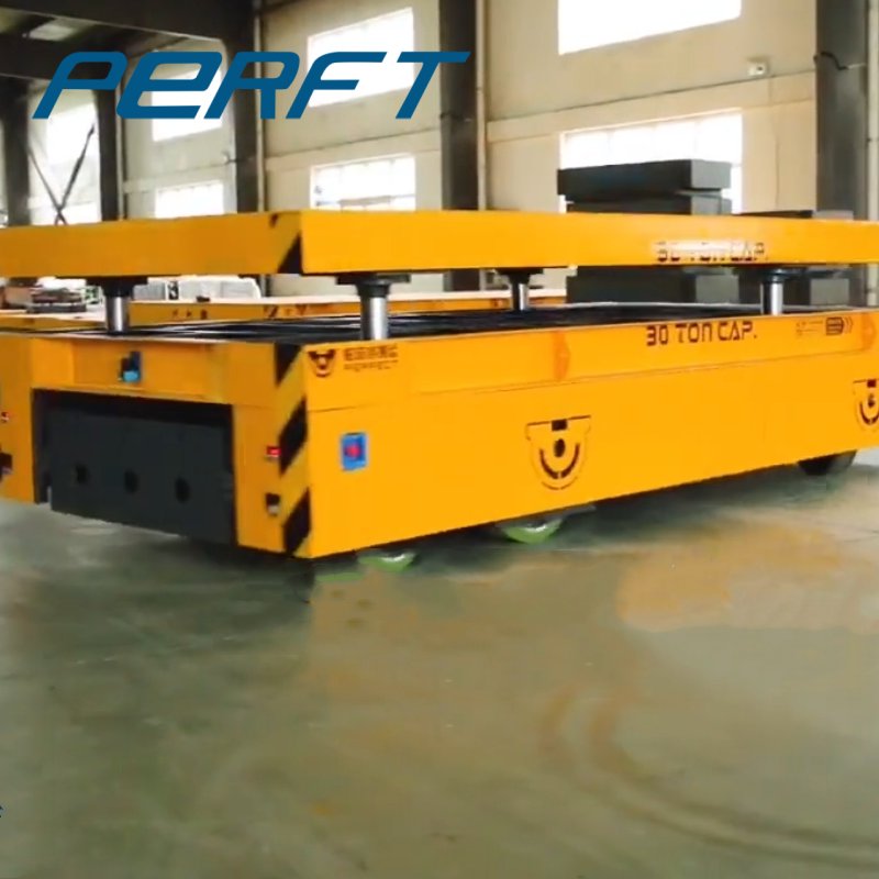 30T Hydraulic Lifting Electric Transfer Trolley Video