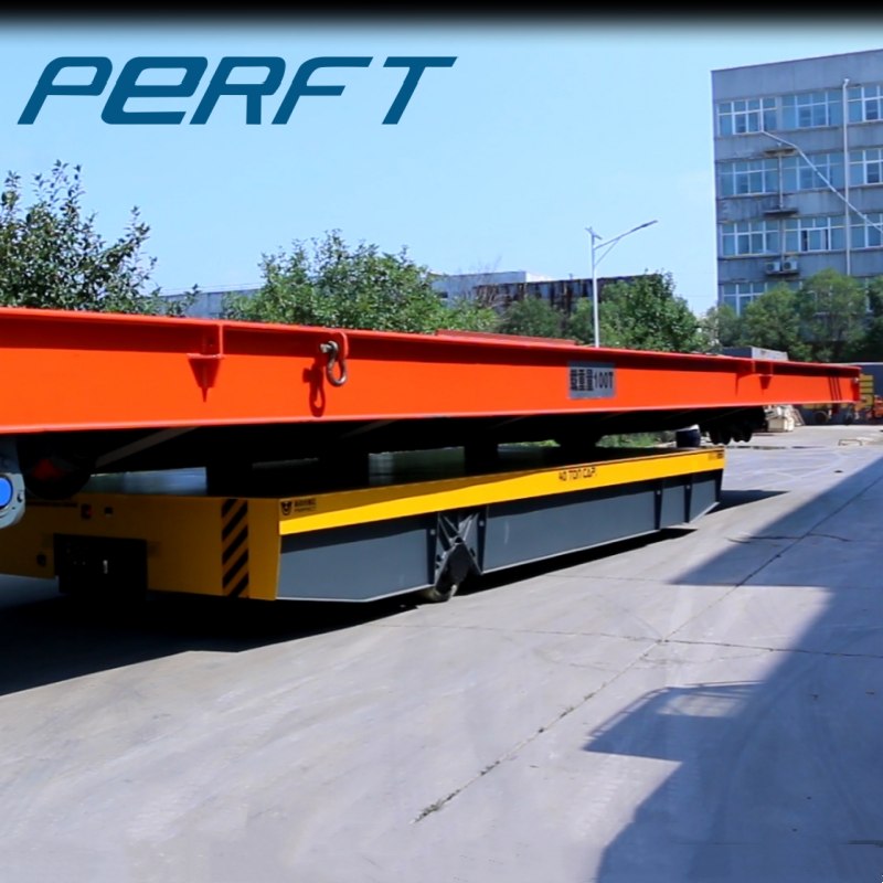 40 Ton AGV Steerable Transfer Cart Video