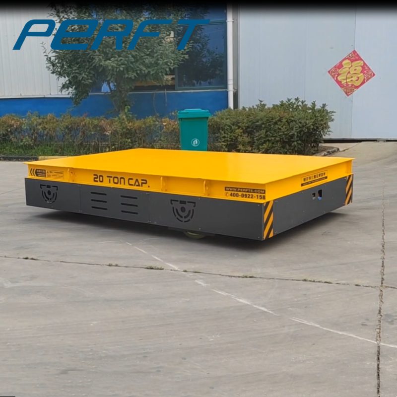 20T Battery Operated Trackless Transfer Cart Video