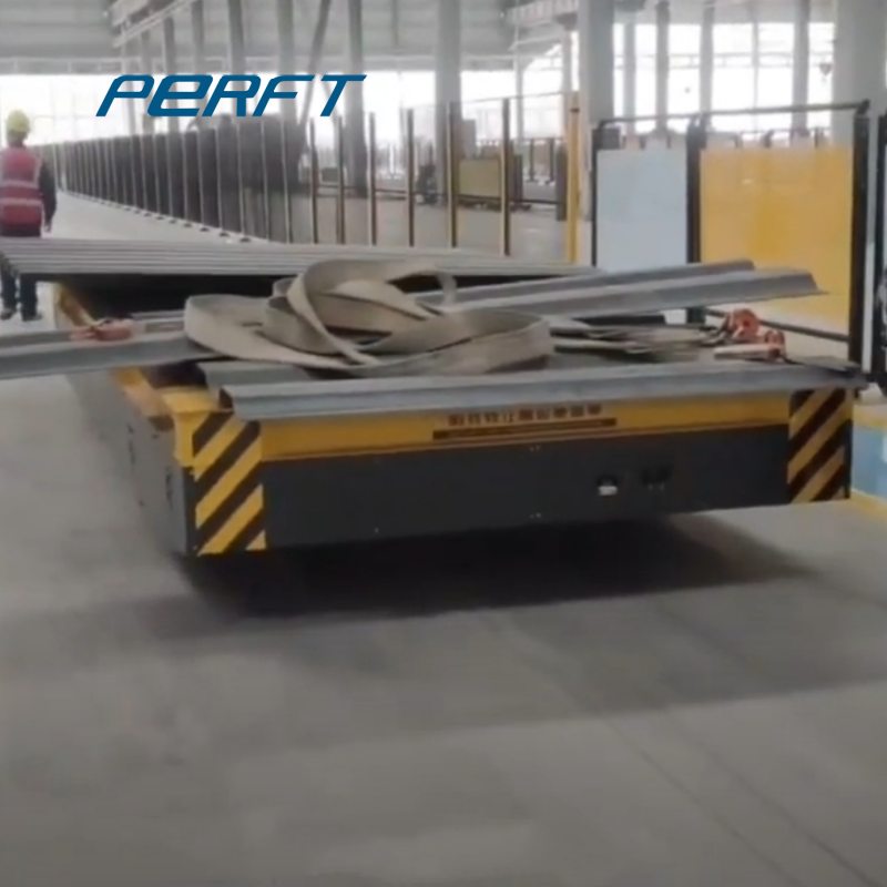 20T Battery Operated Steerable Transfer Cart Video