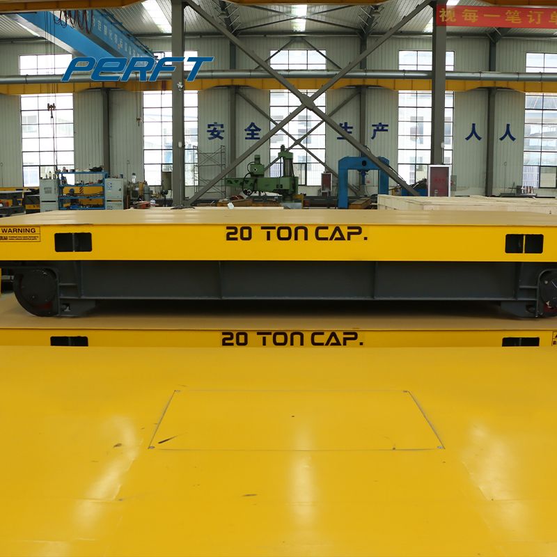 15 Ton Industrial Rail Transfer Cart Video