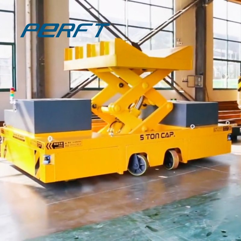 5 Ton Hydraulic Lift Transfer Trolley Video