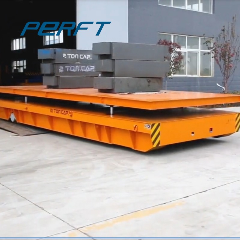 Hydraulic Lift Transfer Trolley 10 Ton Video