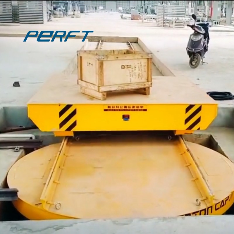 20T Rail Transfer Trolley With Turntable Video